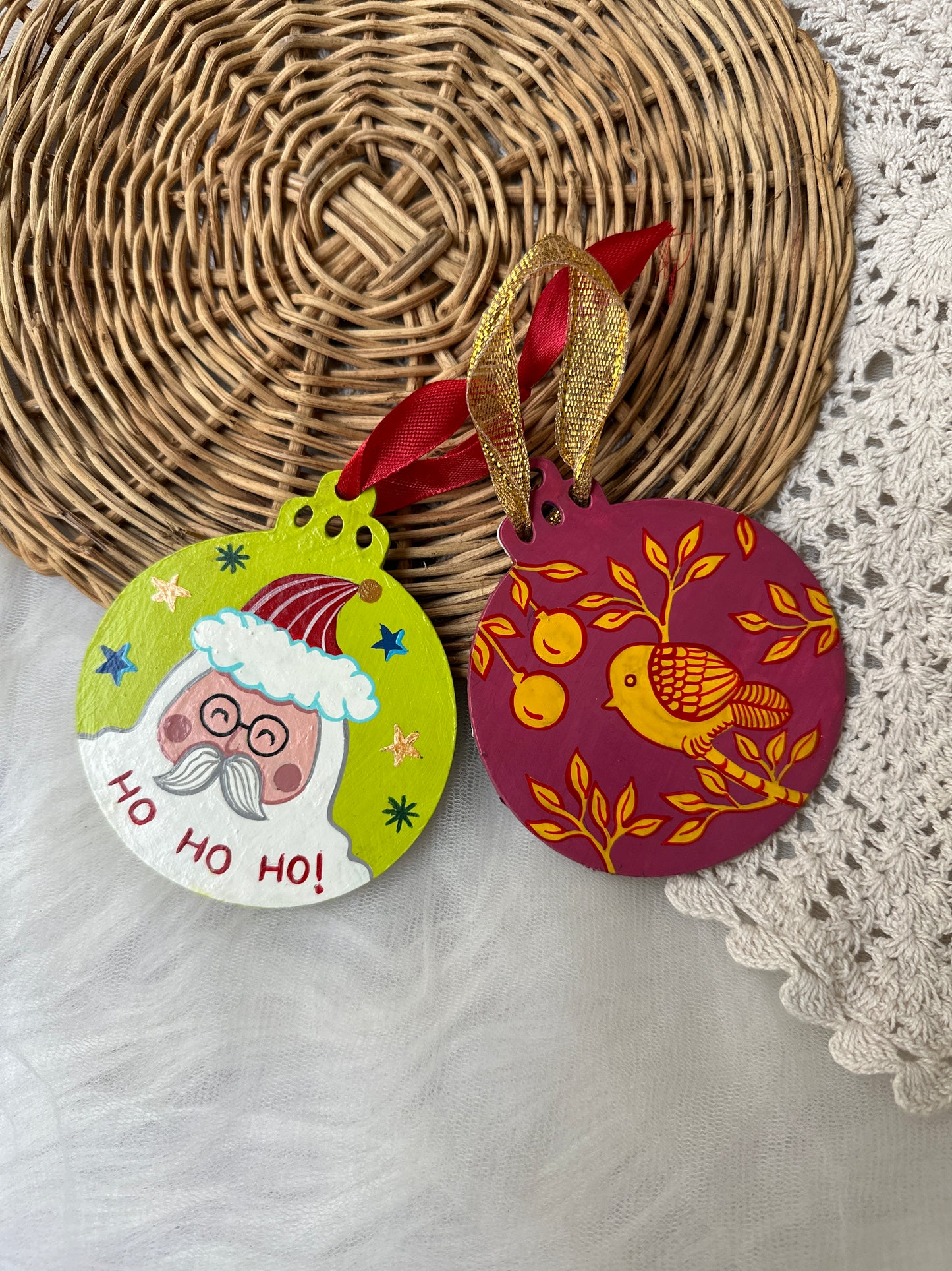 Frost Kissed - set of 2