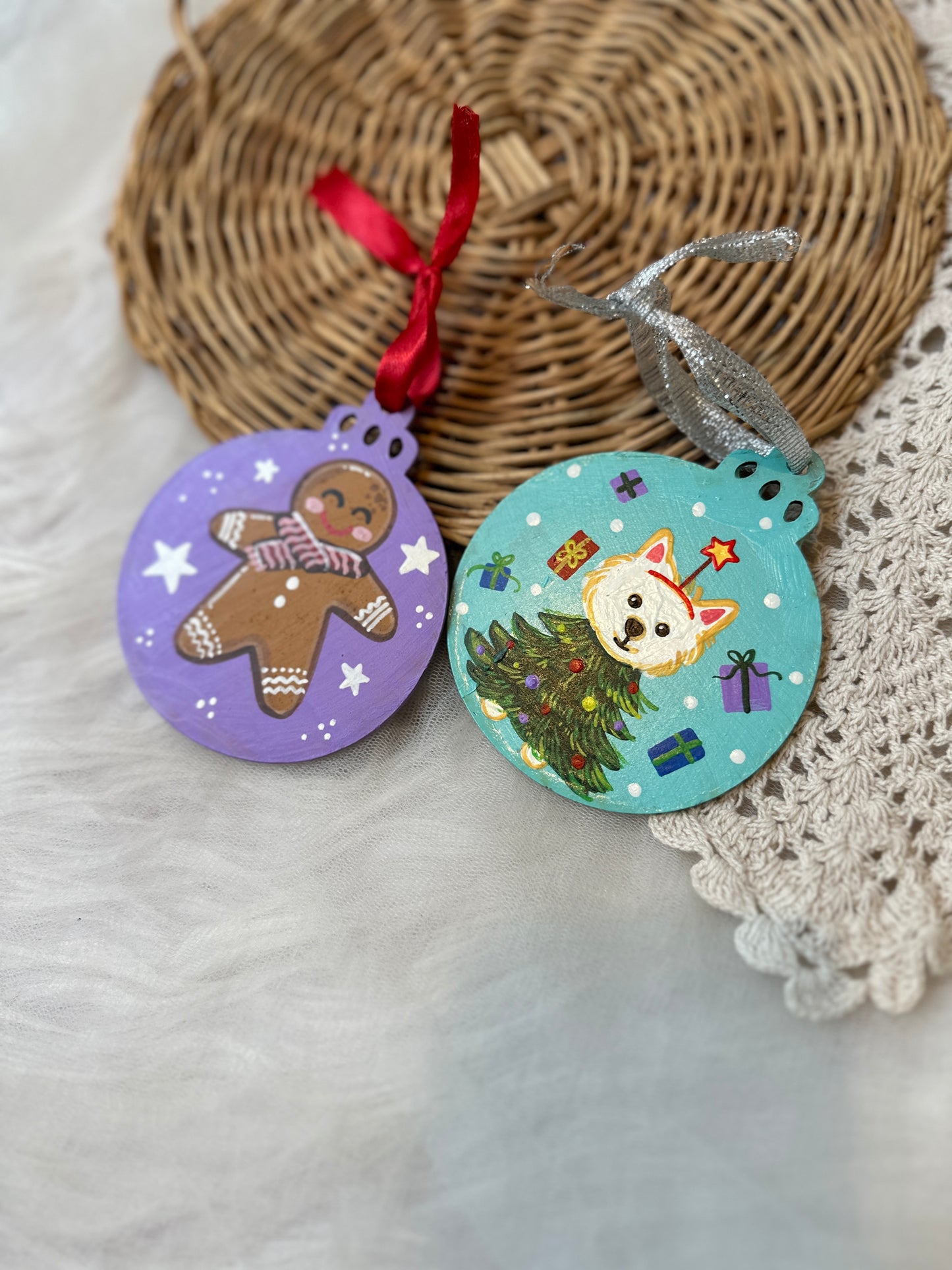 Gingerbread Gleam - set of 2