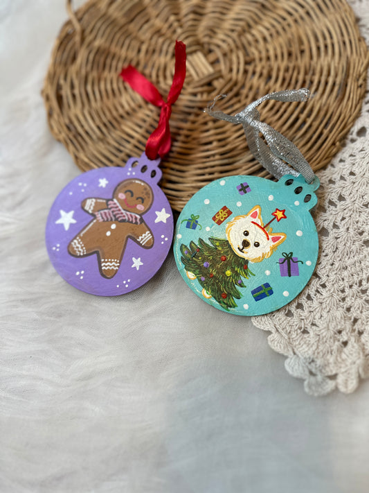 Gingerbread Gleam - set of 2