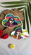 Lost in the clouds - set of 2 fridge magnets