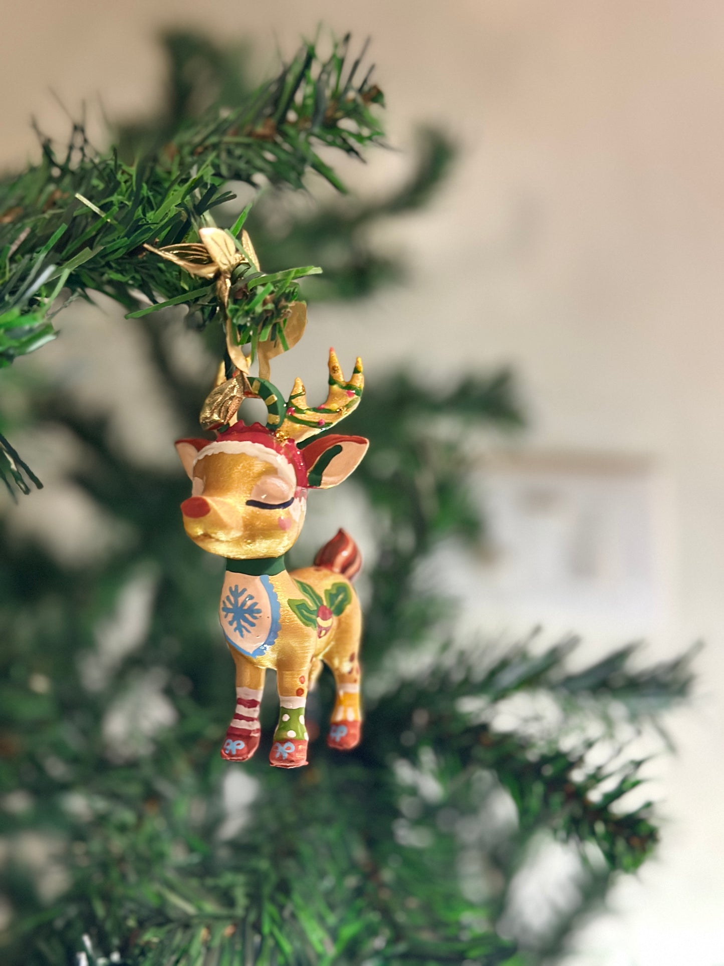 Paul the reindeer - Ornament