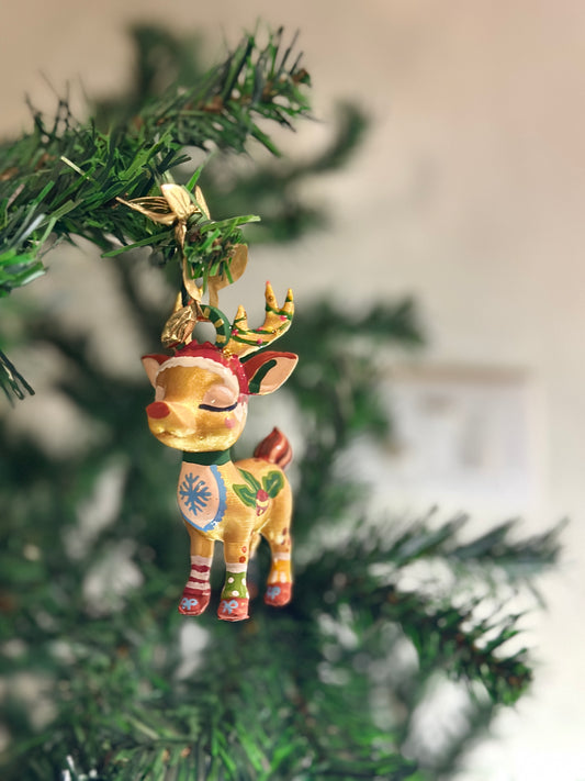 Paul the reindeer - Ornament