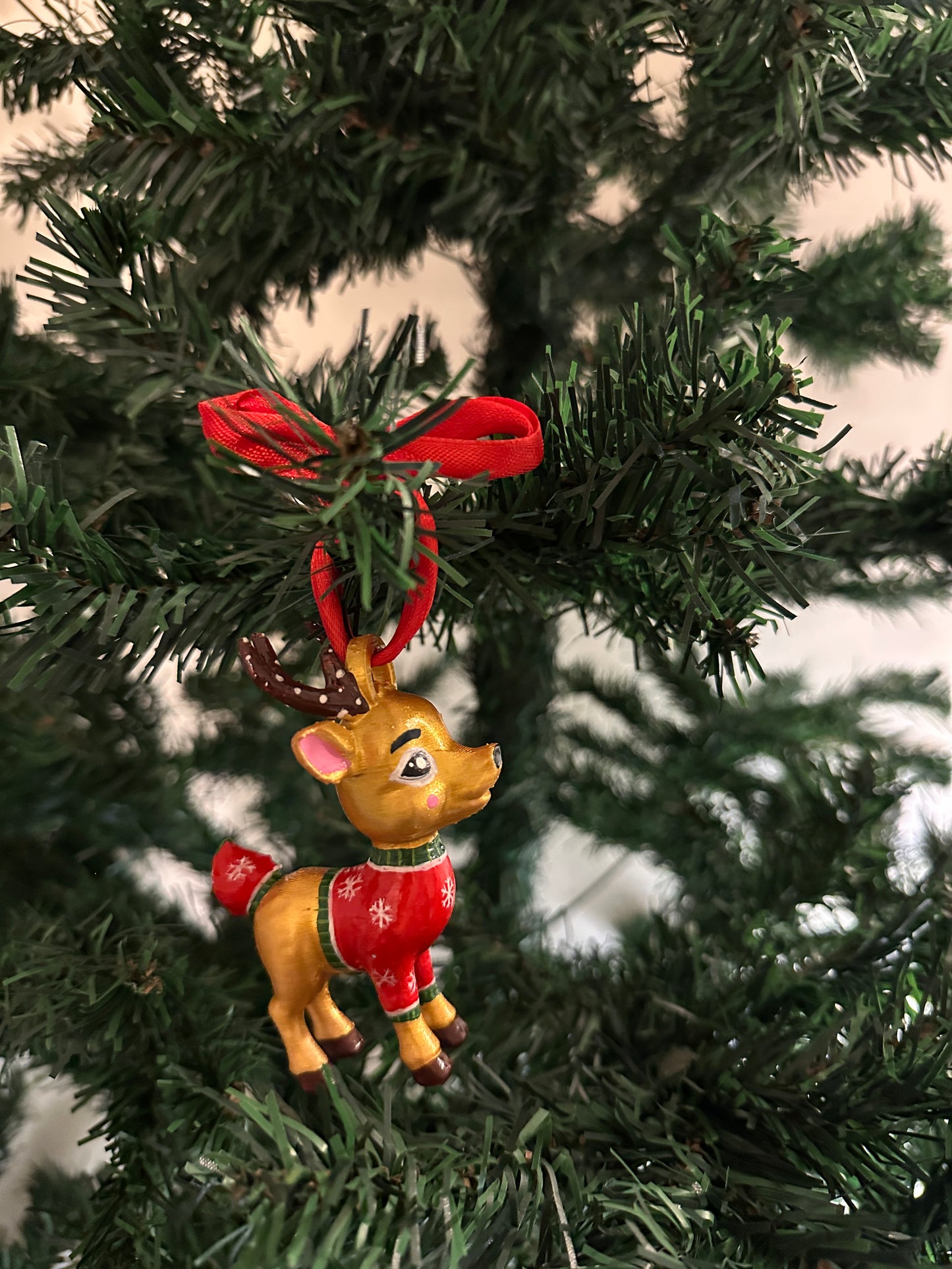 Sam the reindeer - Ornament