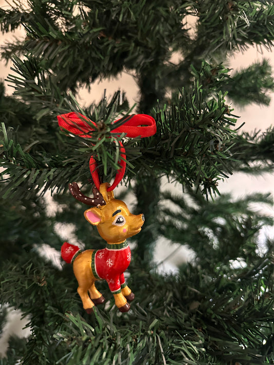 Sam the reindeer - Ornament