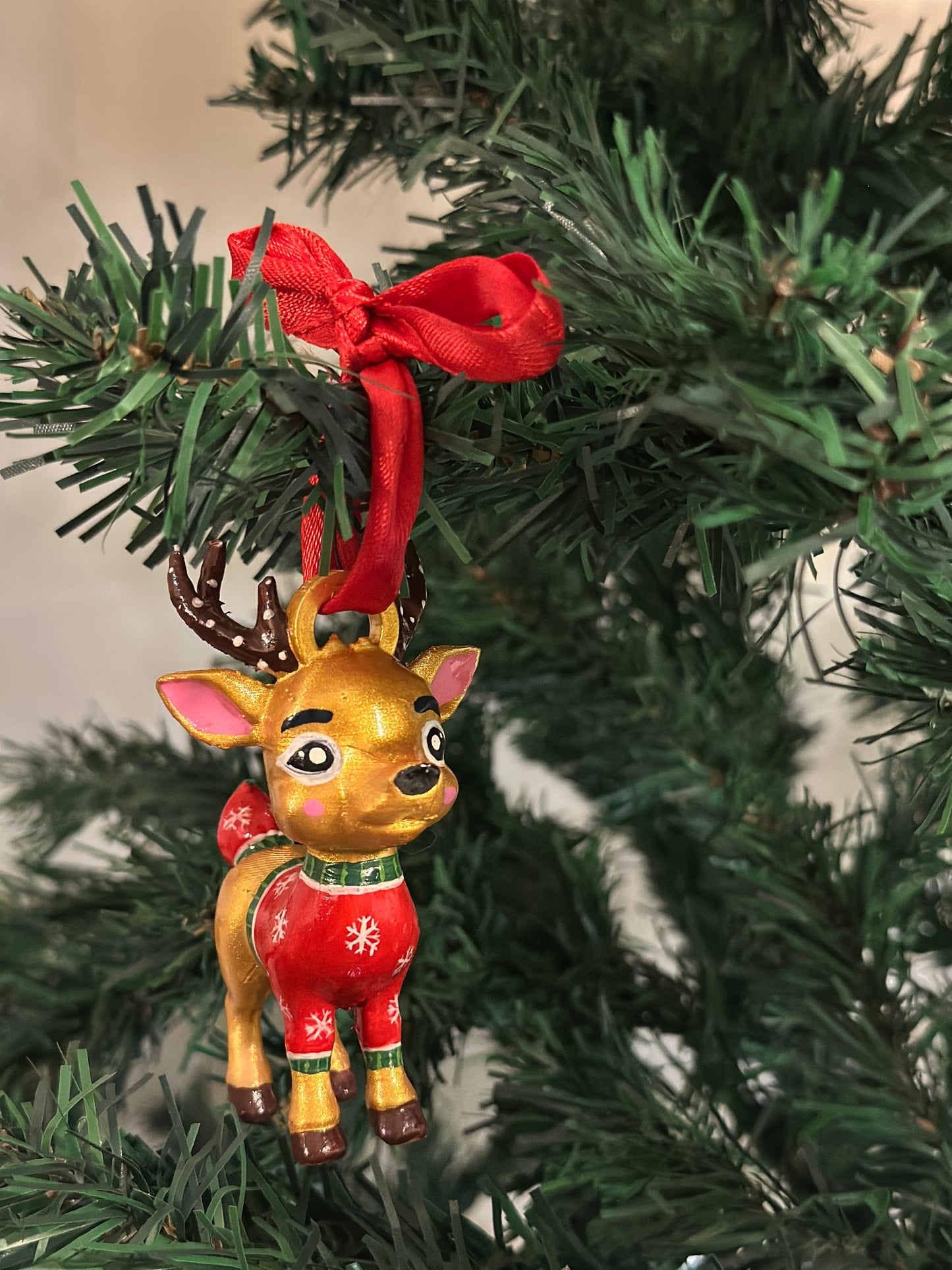 Sam the reindeer - Ornament