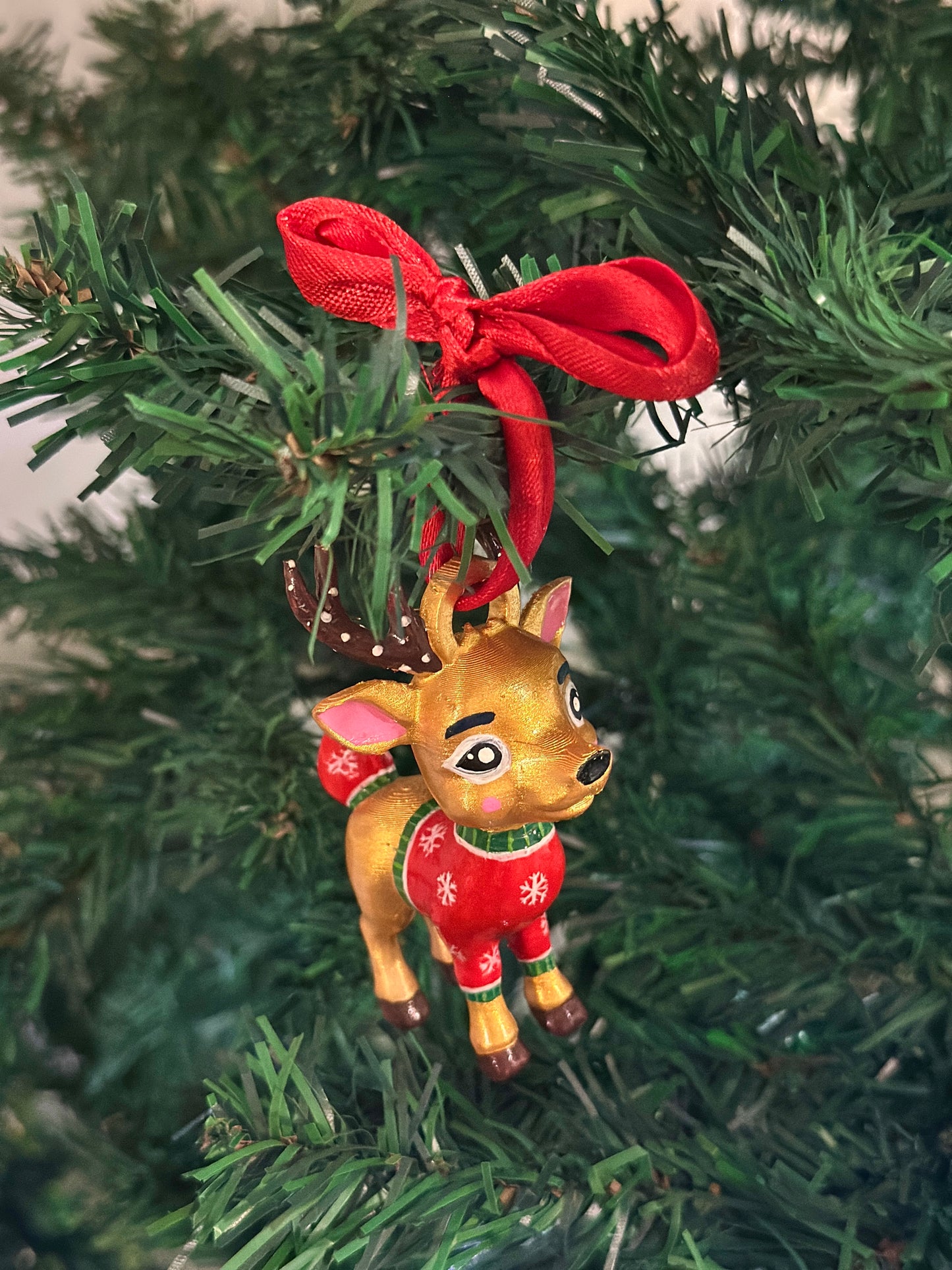 Sam the reindeer - Ornament