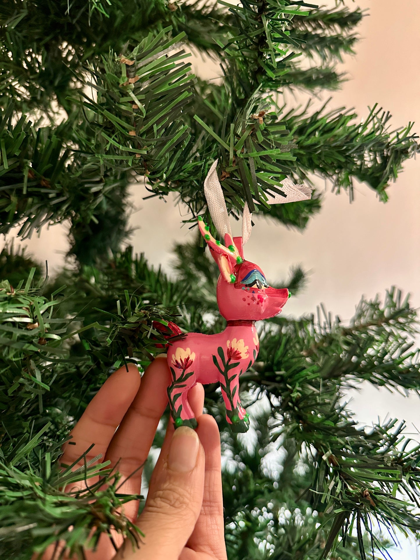 Aisha the reindeer - Ornament