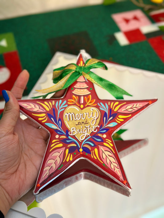 Merry and Bright - hanging