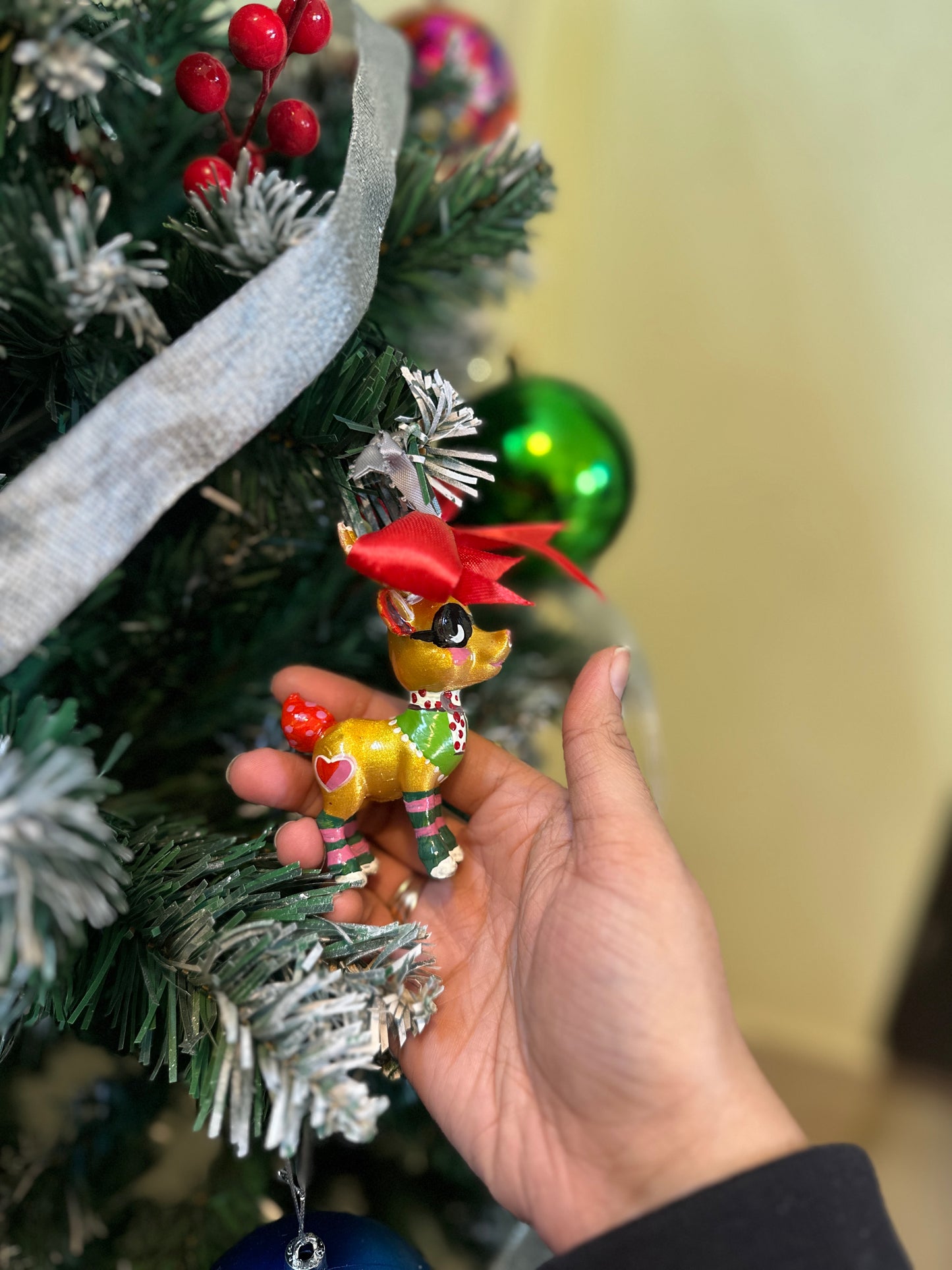 Sam the reindeer - ornament