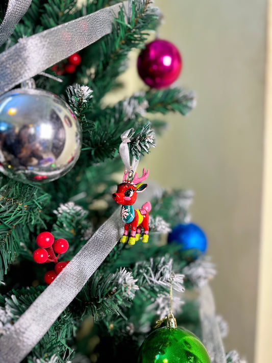 Lee the reindeer - ornament
