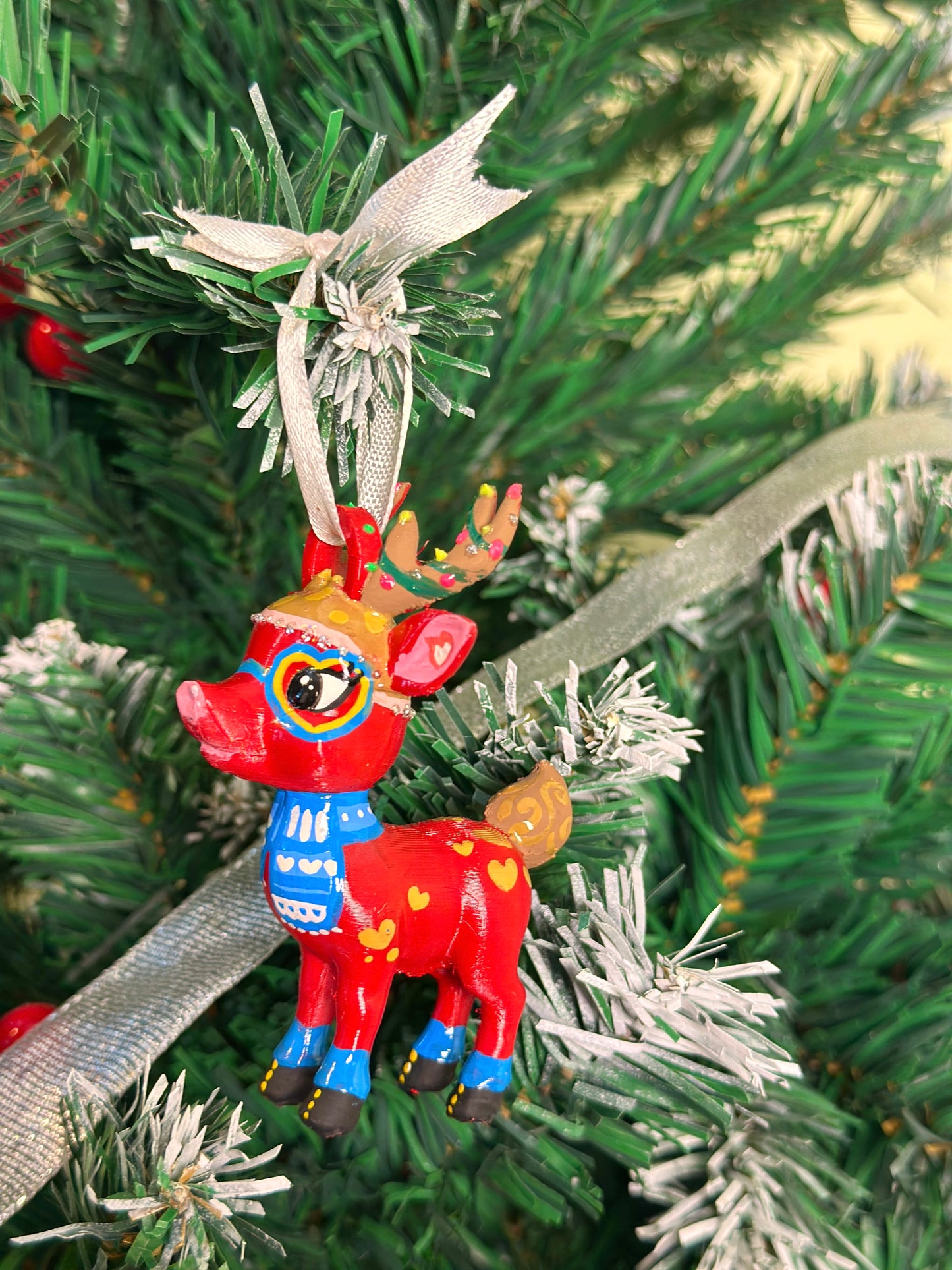 Polly the reindeer - Ornament