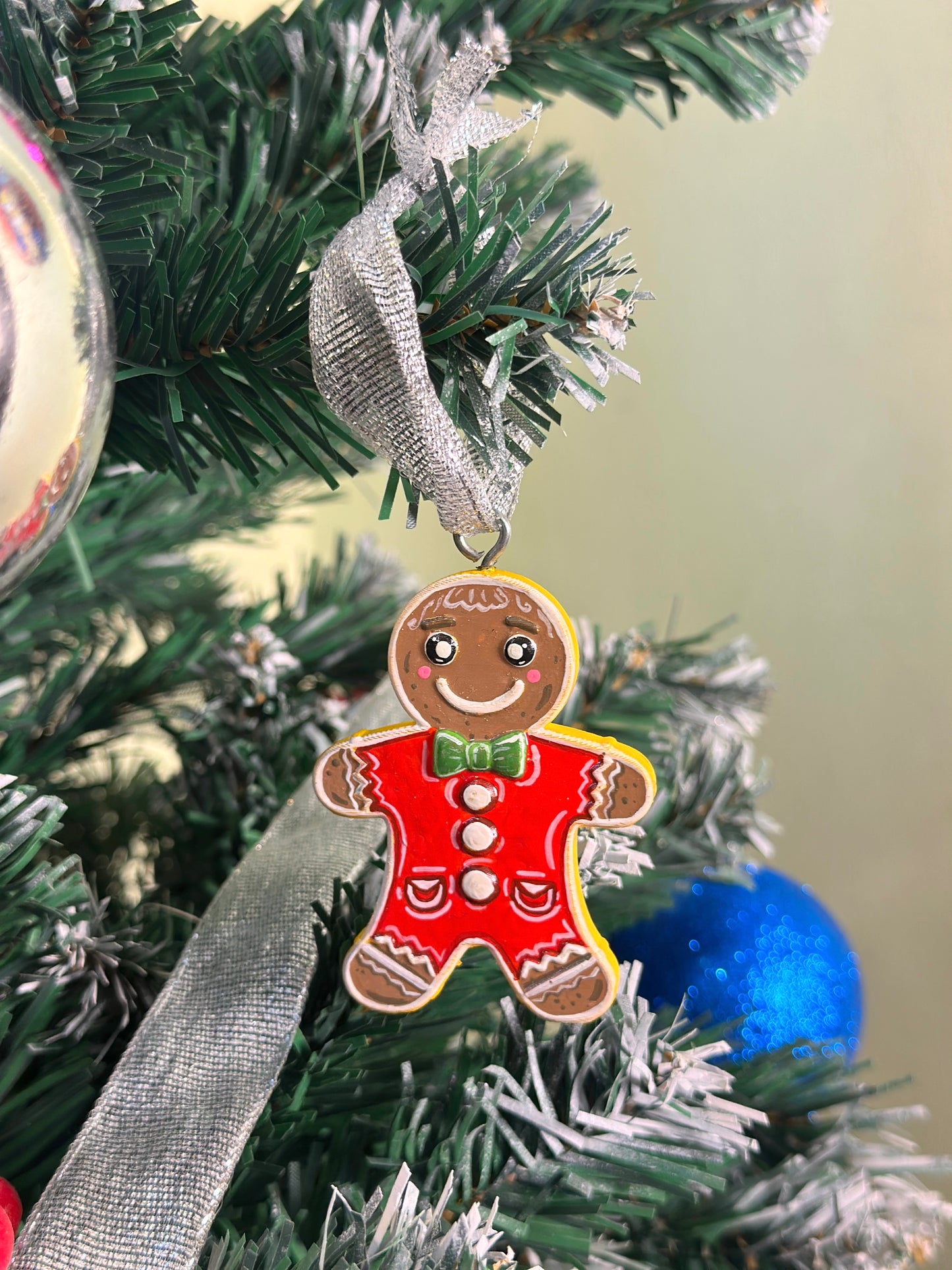 Gingerbread man 4 - Ornament