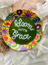 Load image into Gallery viewer, Bloom with grace - wall plate
