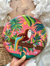 Bird of paradise - wall plate