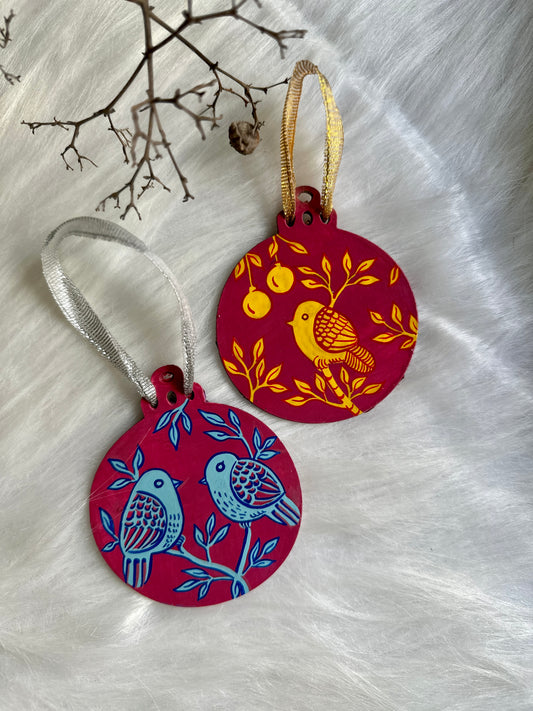 Single colour birdies - set of 2