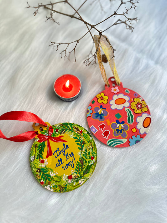 Jingle all the way - set of 2