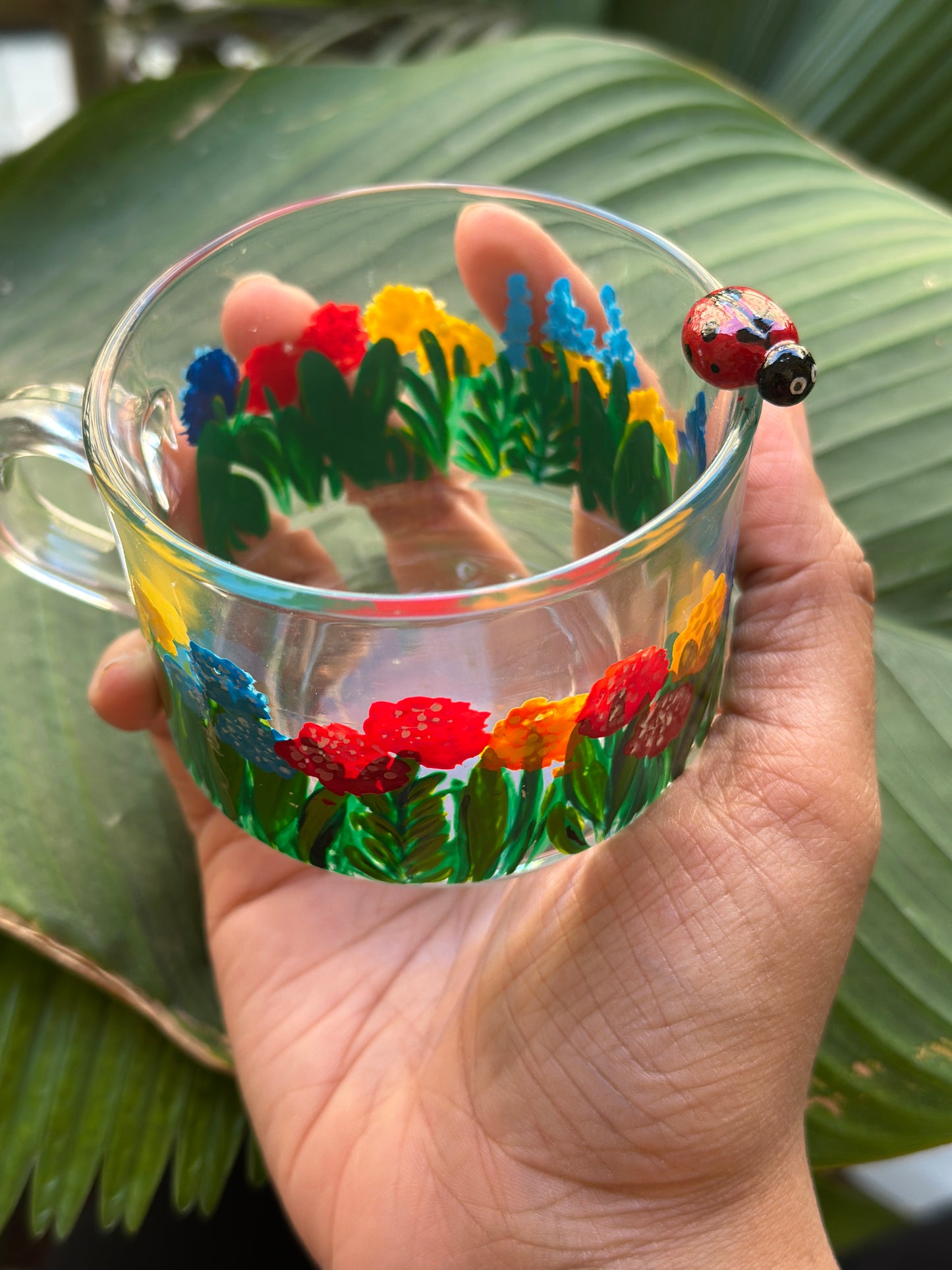 Ladybug Garden - tea cup