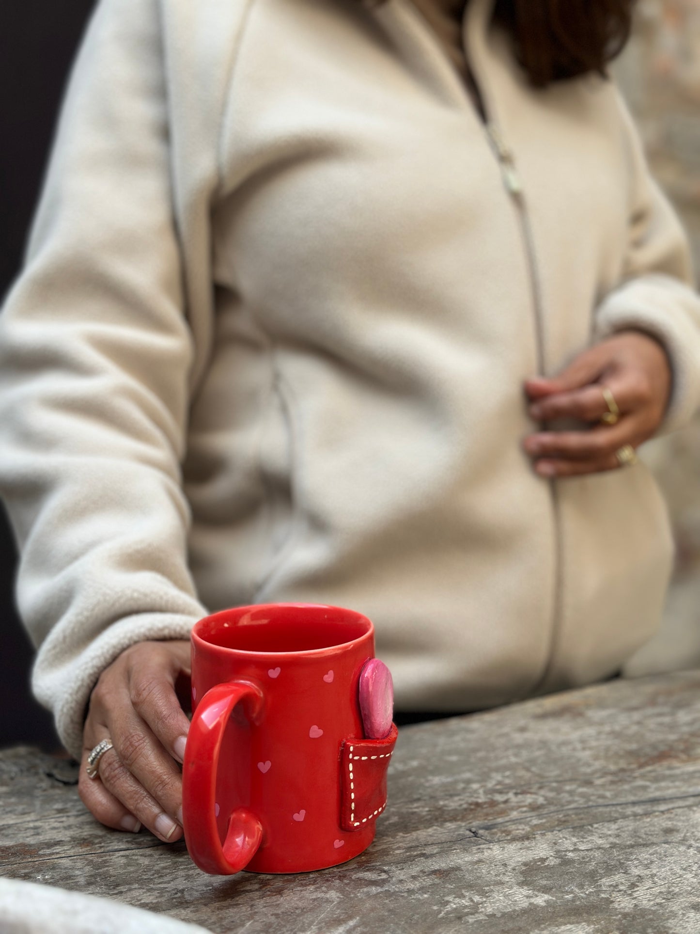 Pocketful of Love - customisable coffee mug