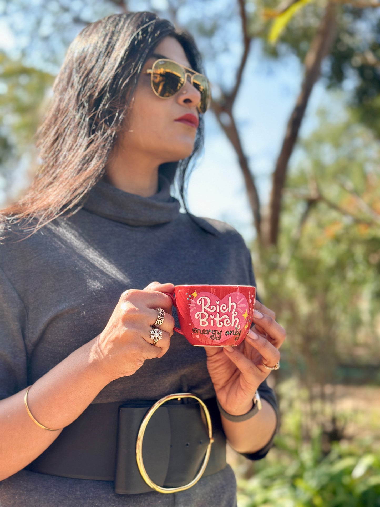 Rich Bitch Energy only - coffee mug