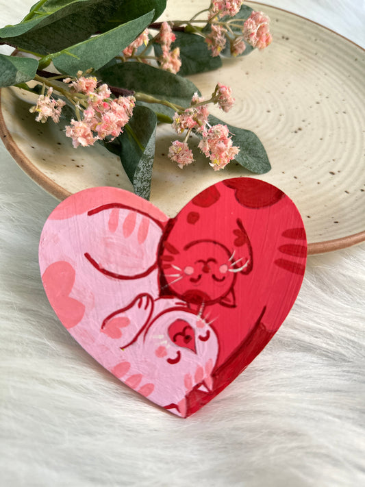 The purr-fect love - fridge magnet