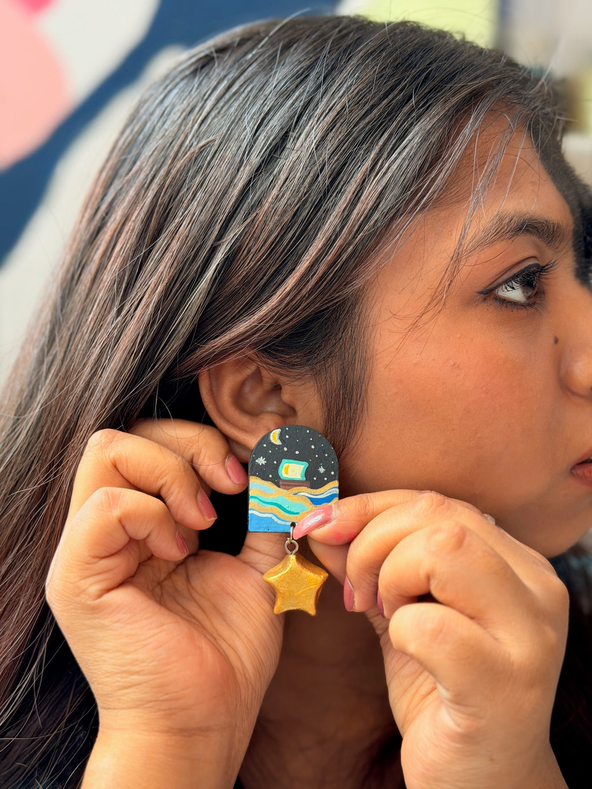 Cosmic Dream Earrings 🌙