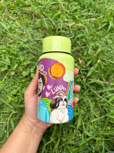 Me and my fur baby - Customised water bottle