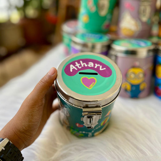 Personalised Theme-Based Piggy Bank