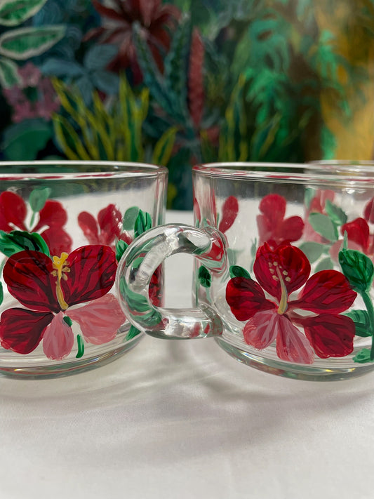 Scarlet Blossom - Tea Cup