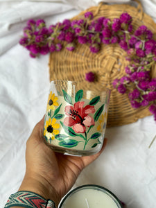 Petals of light - Jar candle