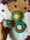 Luminous Blooms - Wooden tea light holder