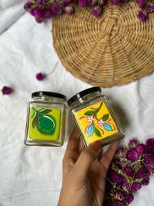 Lemon Zest Jars (set of 2)