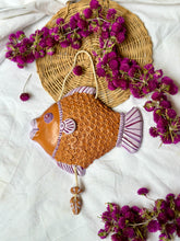 Load image into Gallery viewer, Fishy Breeze - Wall hanging
