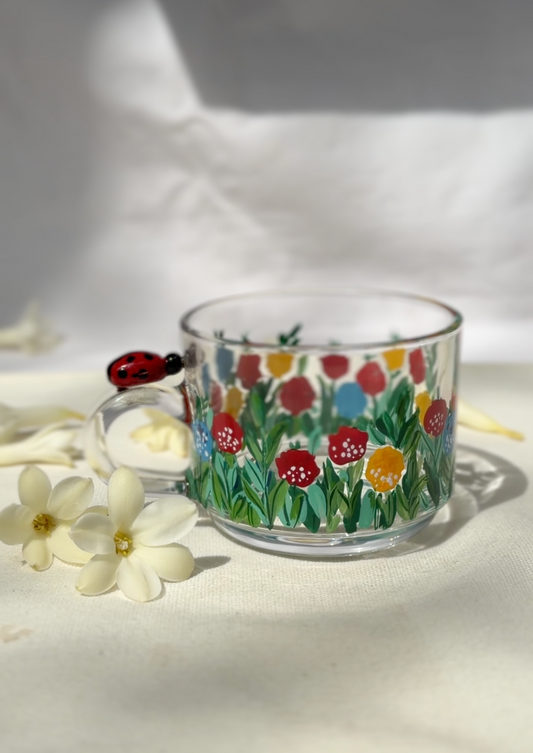 Ladybug Garden - tea cup