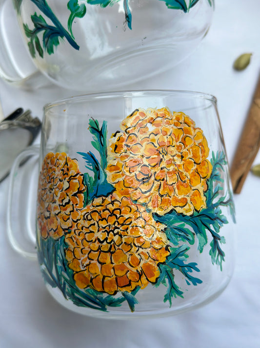 Yellow Marigolds - Set of 2