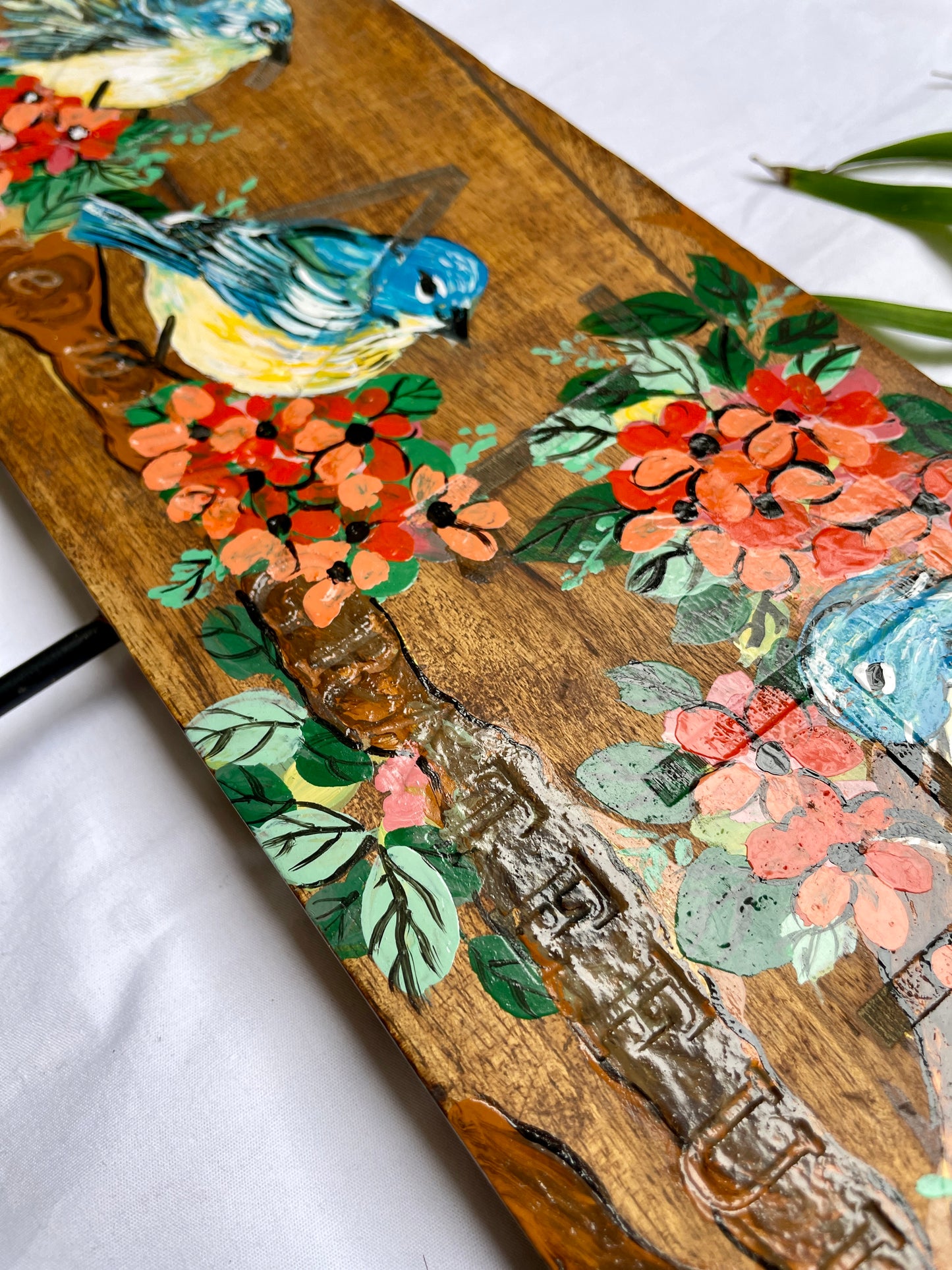 The Birdsong Hanger - Wooden Hooks