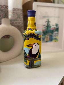 Tropical Paradise Bottle painting workshop