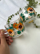 Load image into Gallery viewer, Sunflowers tea cup
