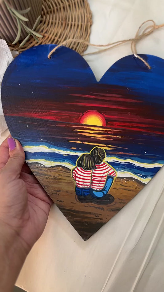 Sunset bliss - Wall hanging