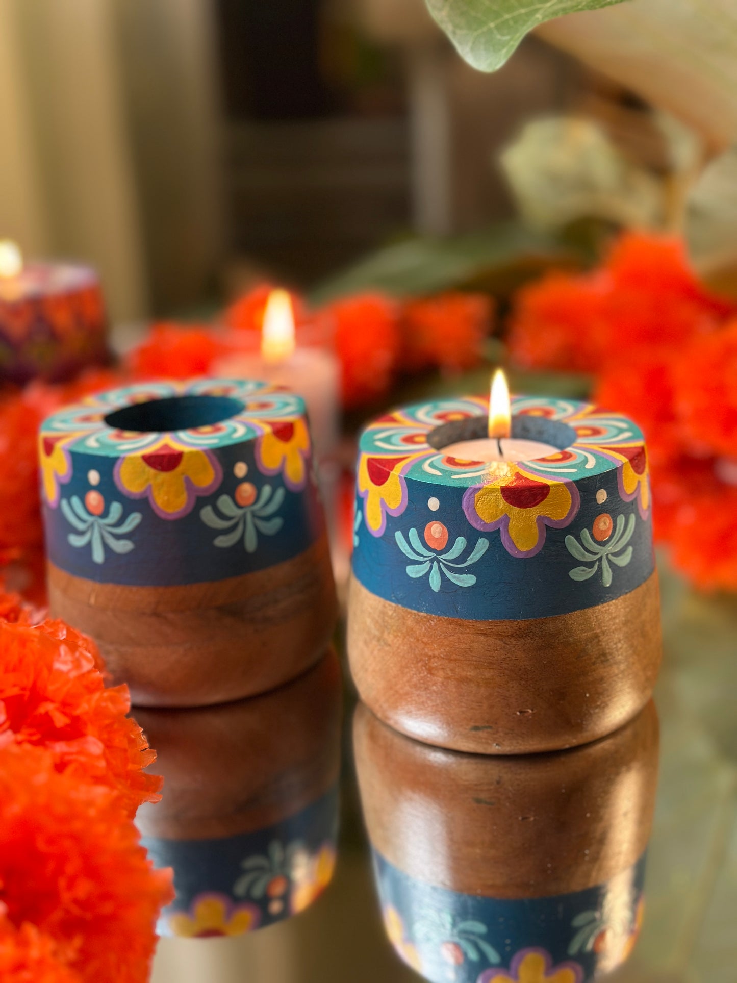 Kusumdeep - Tea Light Holder (Set of 2)