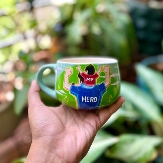 My Hero - Cappuccino Mug