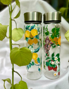 Petals and Peels - Glass Bottle