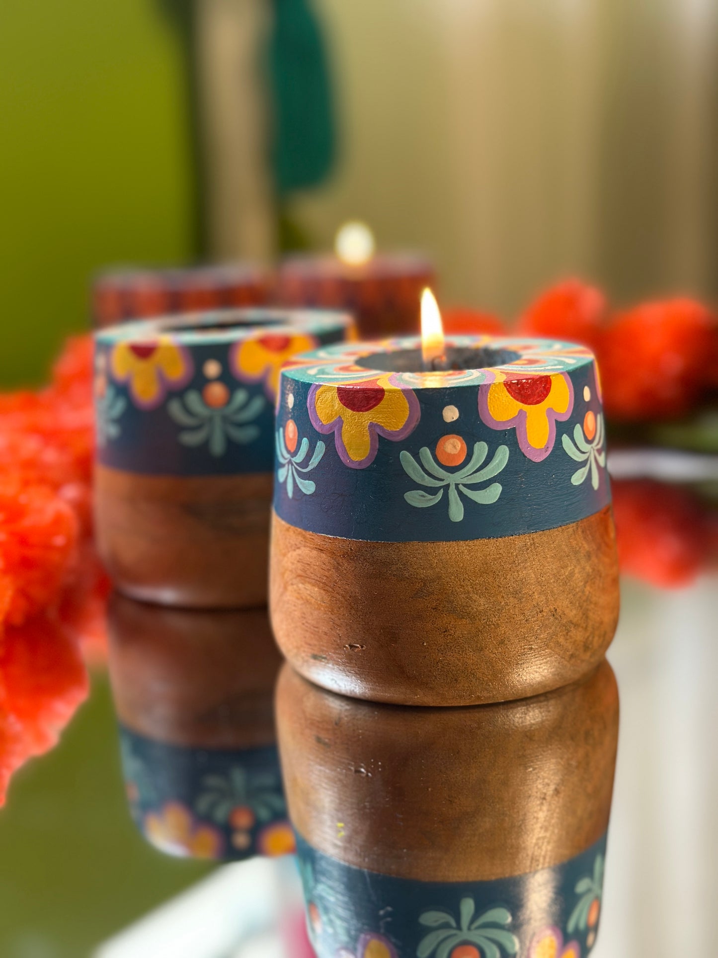 Kusumdeep - Tea Light Holder (Set of 2)