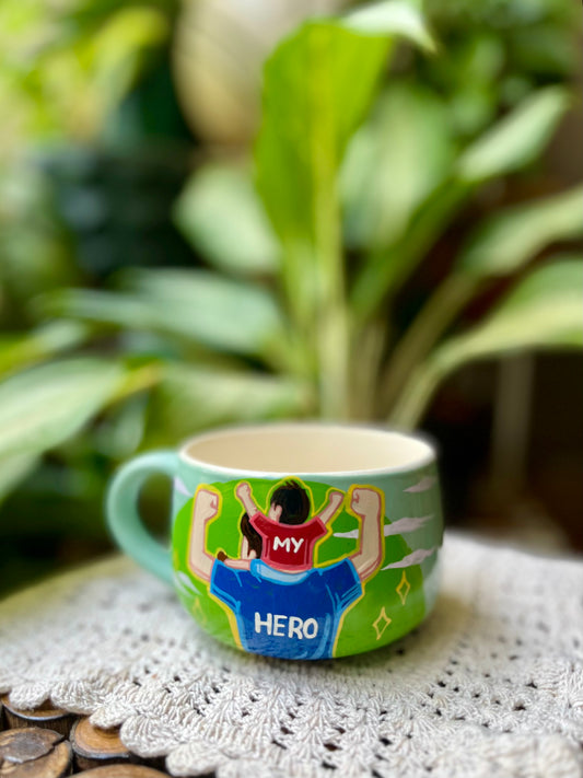 My Hero - Cappuccino Mug