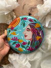 Womanhood - Wall plate (small)