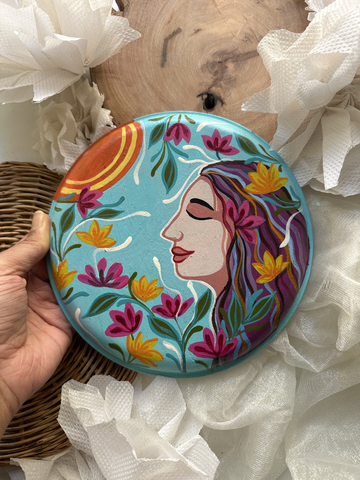 Womanhood - Wall plate (small)