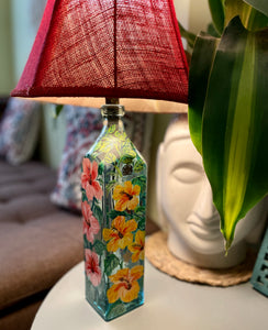 Hibiscus lamp