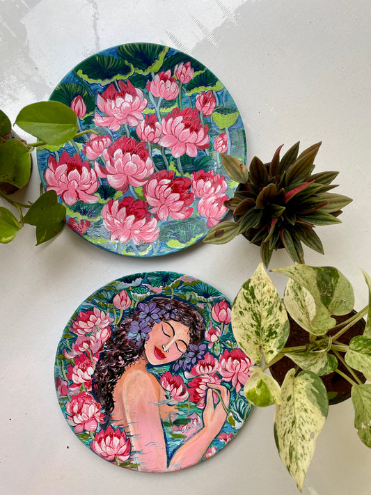 Lily and the lotus pond - Set of 2