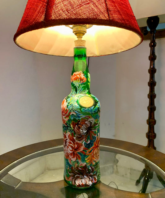 Chrysanthemums Lamp