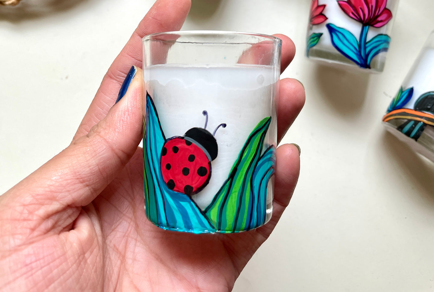 Lady Bird Mini Candle