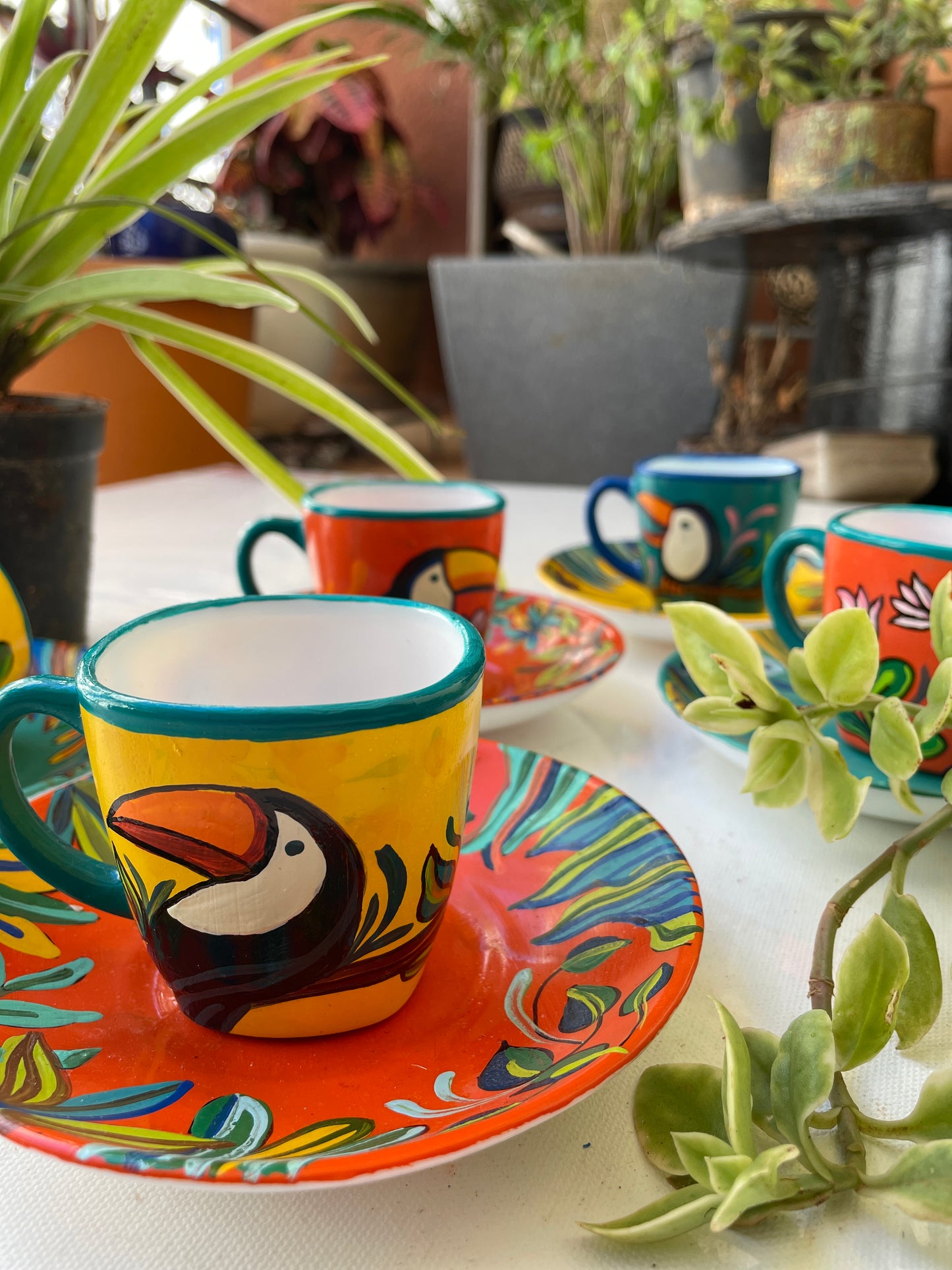 Tropical Forest - Tea Set